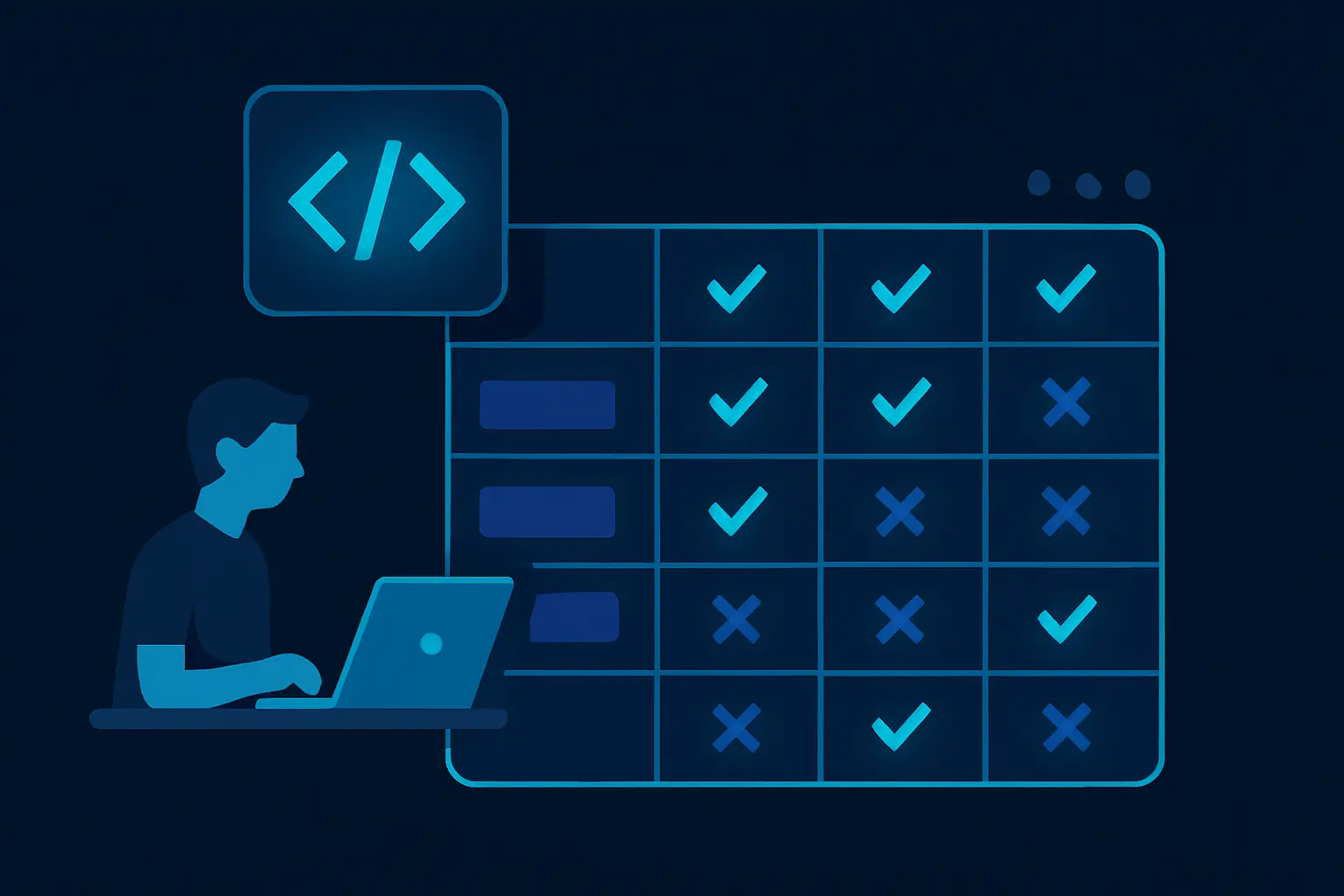 Comparison matrix of API features across popular platforms