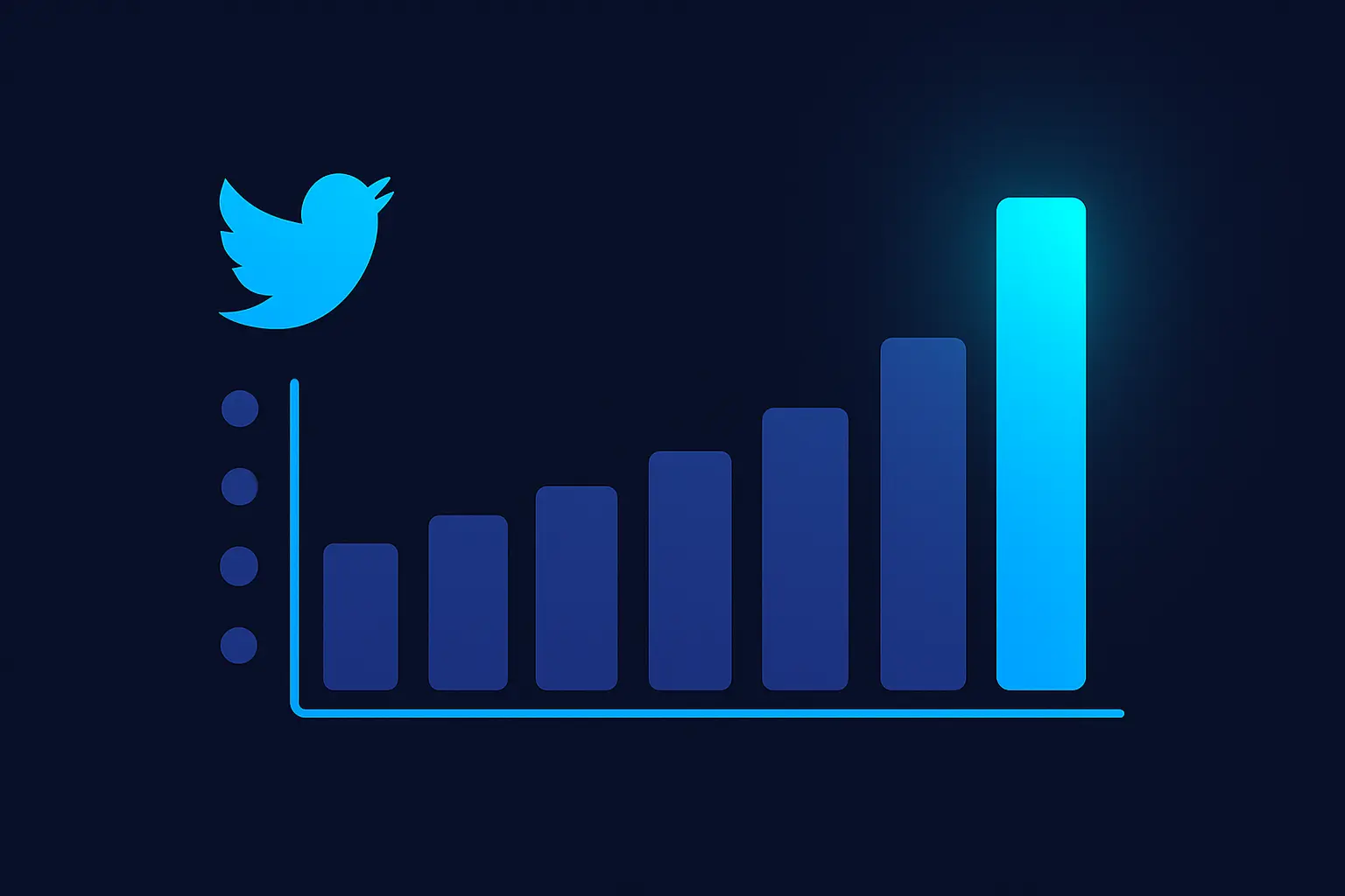 Graph showing peak Twitter usage times during the week