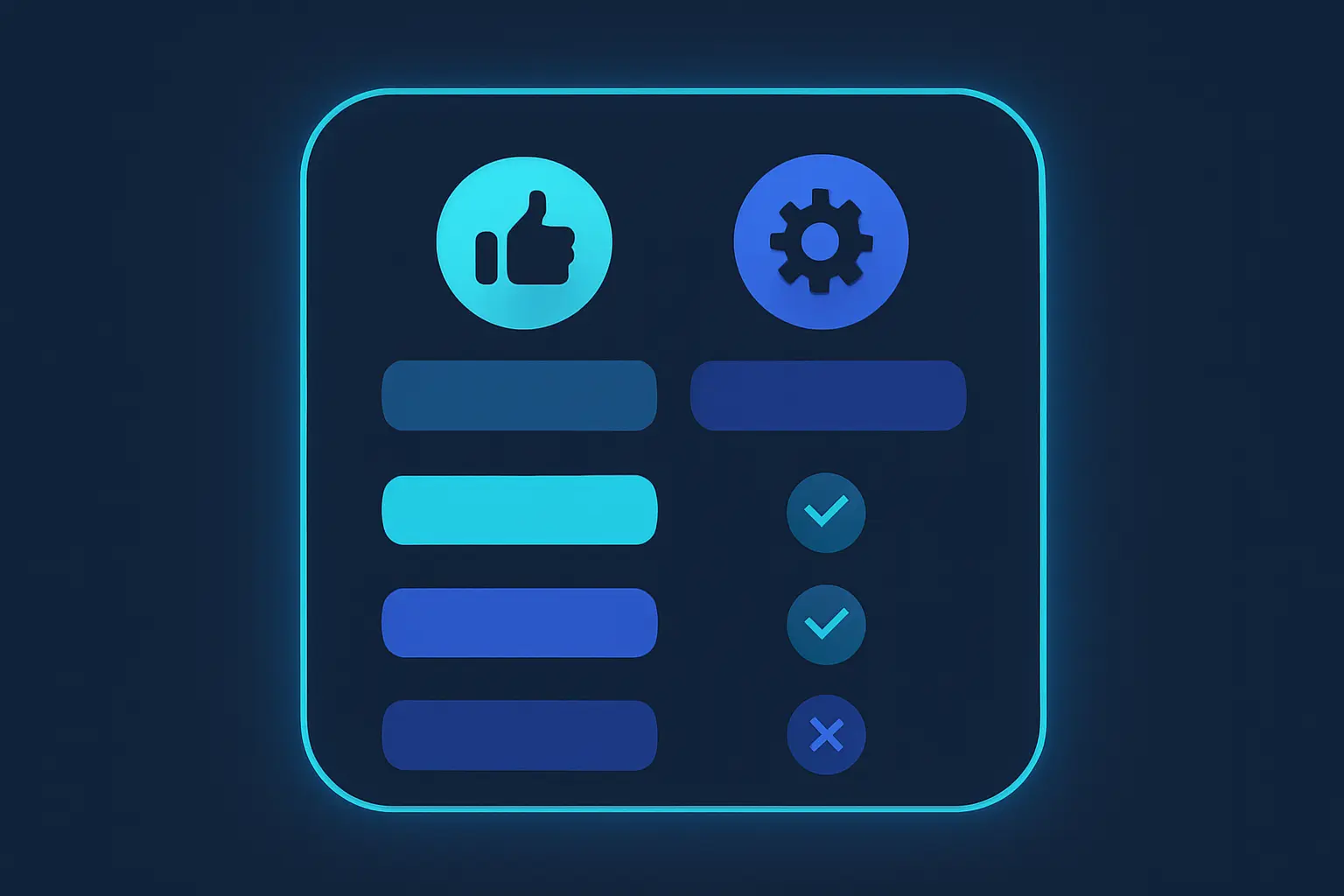 Comparison chart with Facebook Ad Library and Captapi features