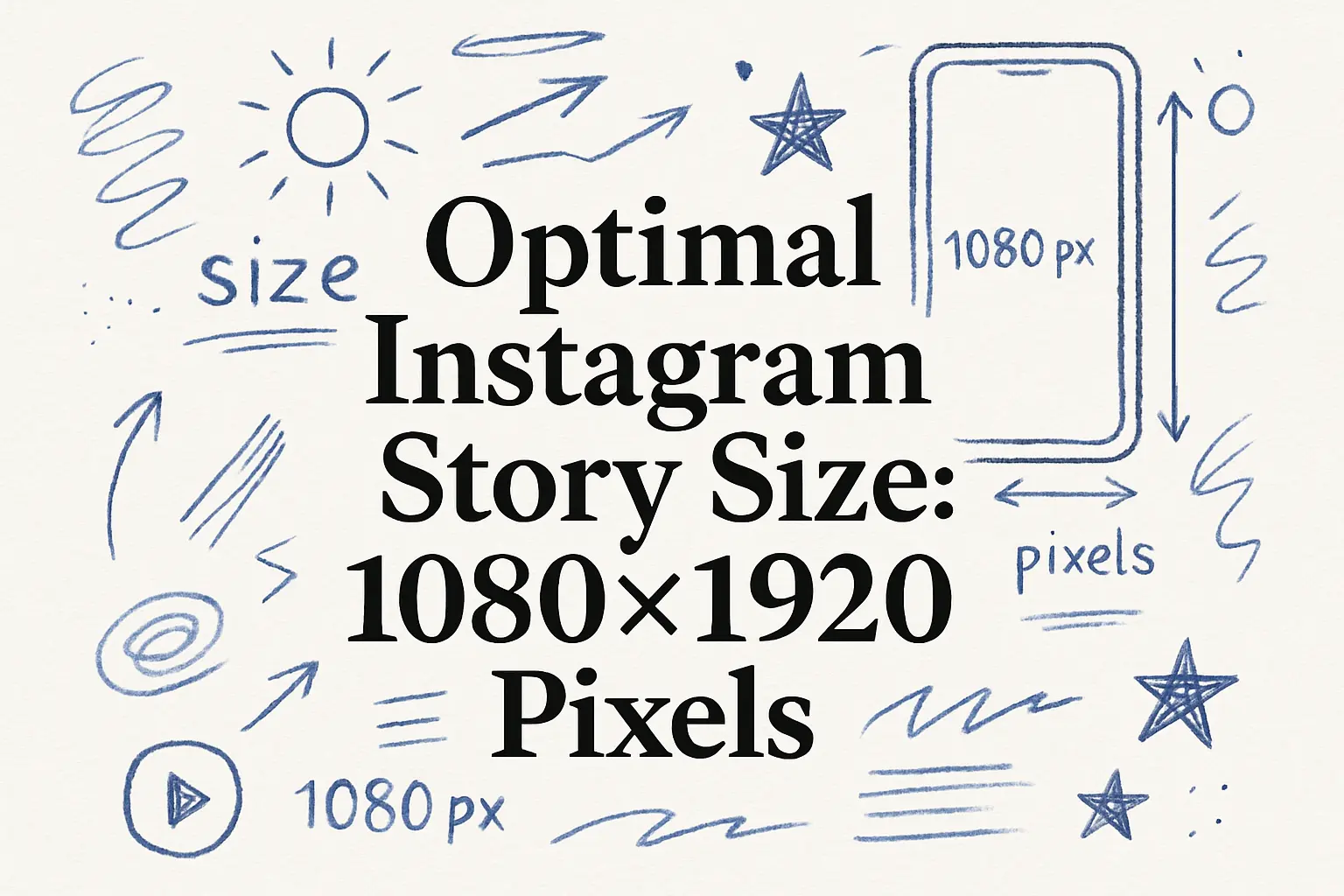 Optimal Instagram Story Size: 1080x1920 Pixels
