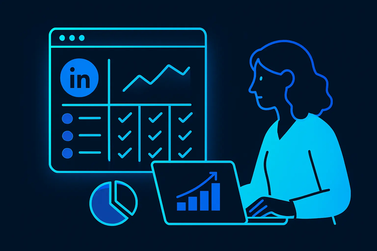 Comparison chart of LinkedIn analytics tools