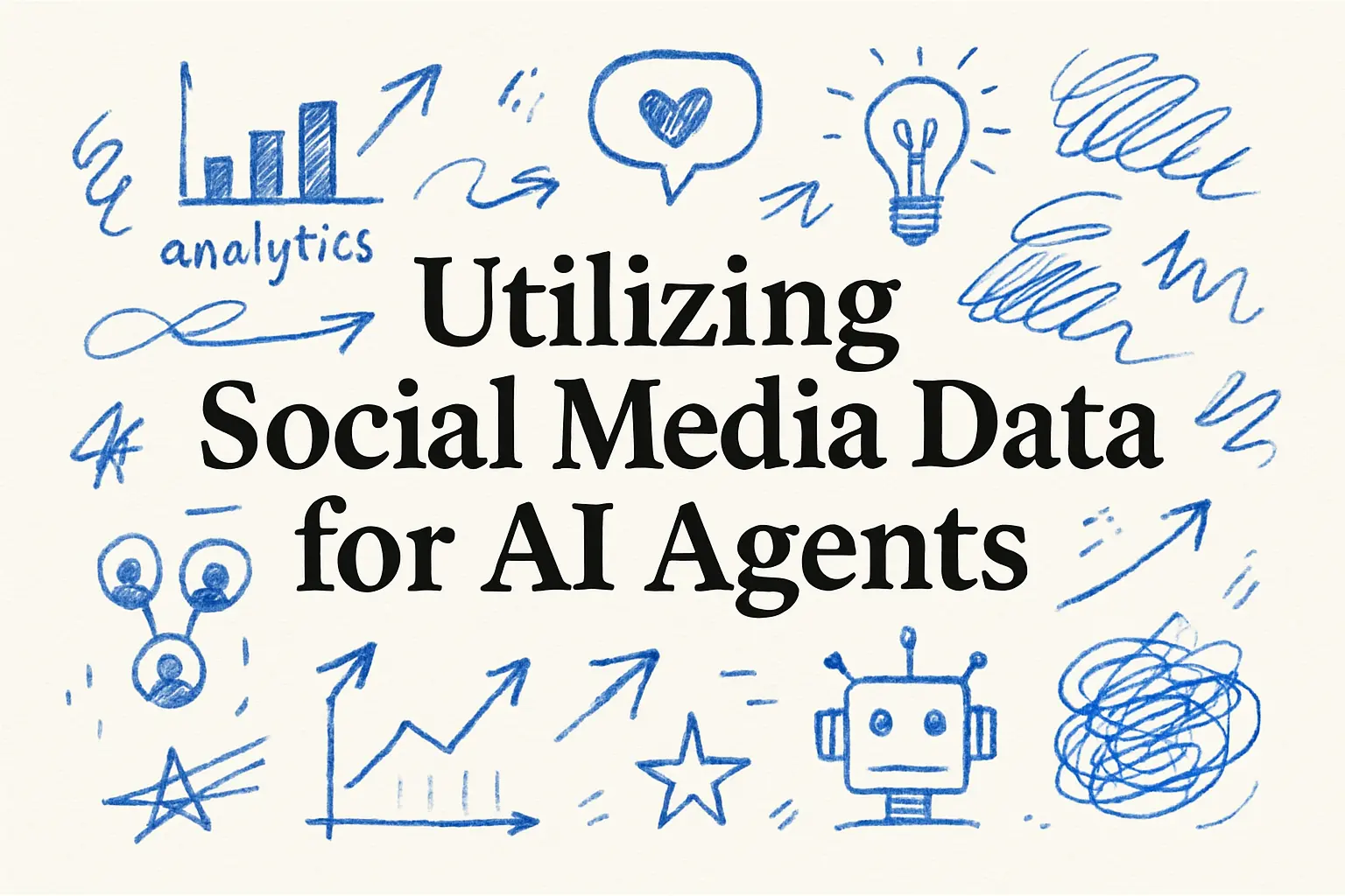 Utilizing Social Media Data for AI Agents