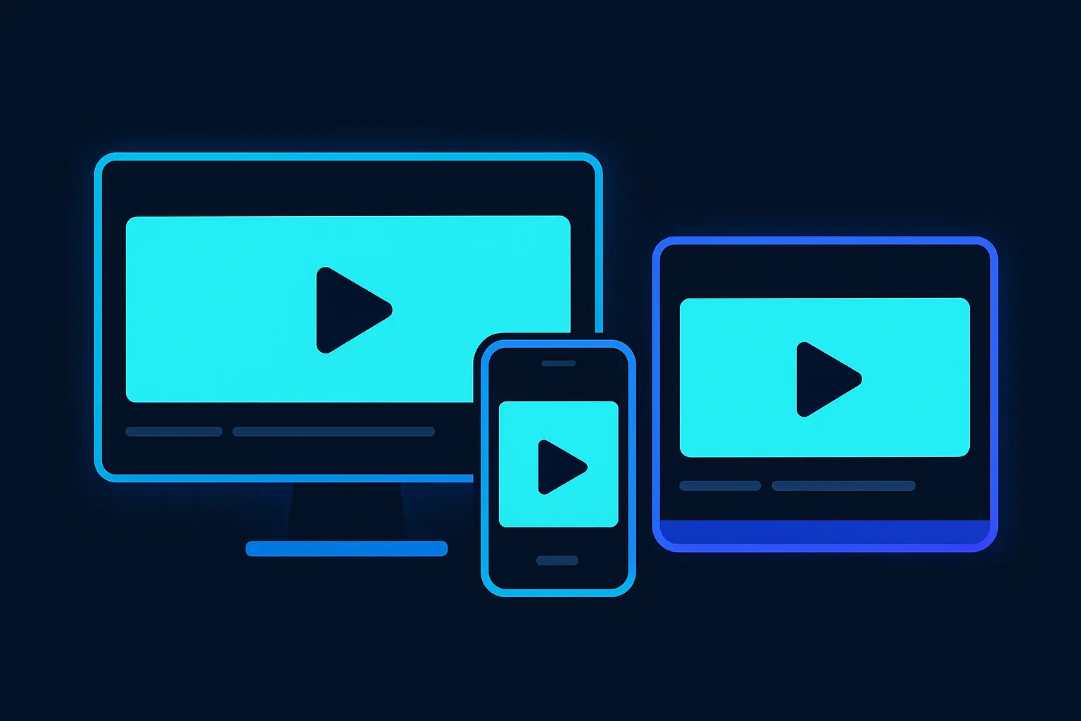 Device comparison showing YouTube banner across different screens